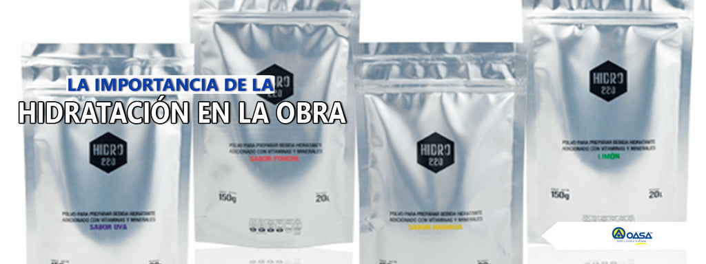 La importancia de la hidratación en la obra
